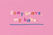 Paint Can (a hand painted font), a Handwritten Font by Jannasuedesign (Thumbnail 2 of 10)