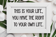 Sunday Rainbow | Script Font, a Script Font by Scratchones (Thumbnail 5 of 8)