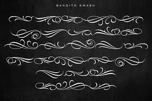 Bandito Script Tattoo Font