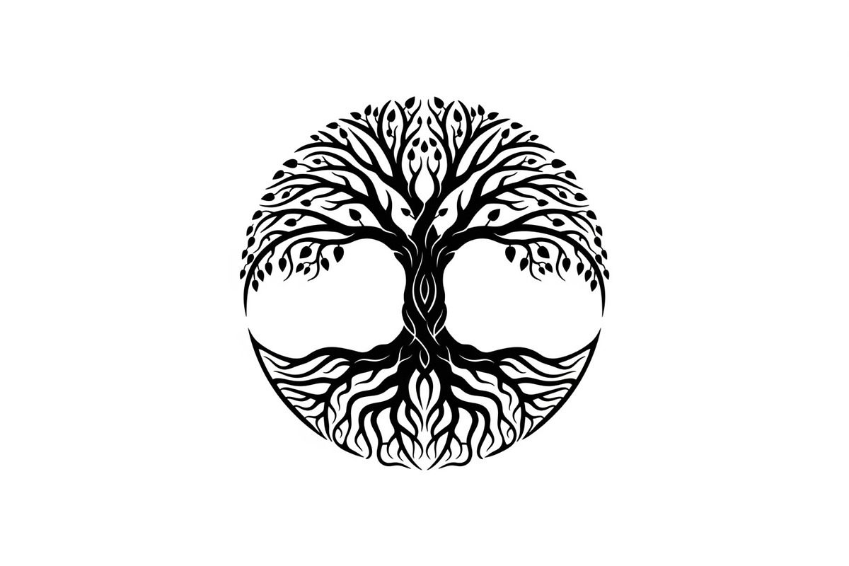Tree of Life Circle SVG Bundle, an Illustration by Gfx_Store (Photo 43 of 50)