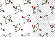 Valentine Clipart & Patterns Bundle, a Branding & Logo Template by KaramfilaS (Thumbnail 11 of 18)