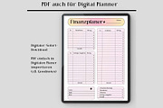 Finanzplaner German PDF JPG A4 A3 A6, a Stationery Template by EdeniaArtStudio (Thumbnail 6 of 6)