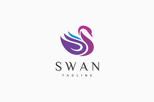 Swan Logo Template, a Branding & Logo Template by johnkent