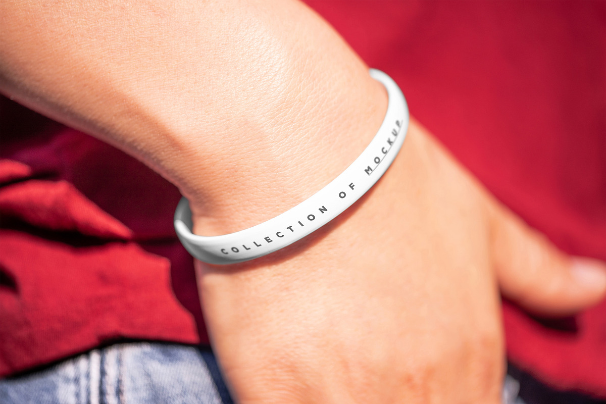 Silicon Band Mock-up, a Product Mockup by Yogurt86 (Photo 13 of 22)