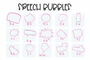 Speech Bubble| Symbols Fonts, a Symbol Font by Sirinart (Thumbnail 2 of 5)