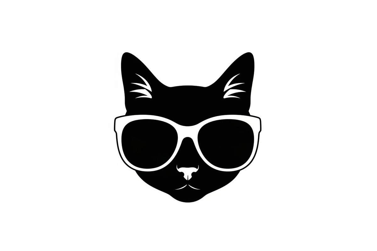 Cool Cat Silhouette Vector Bundle, an Illustration by Designs_River (Photo 31 of 51)