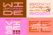 Dazed! A Quirky Retro Font & Extras, a Sans Serif Font by Jaclyn Caris (Thumbnail 3 of 16)