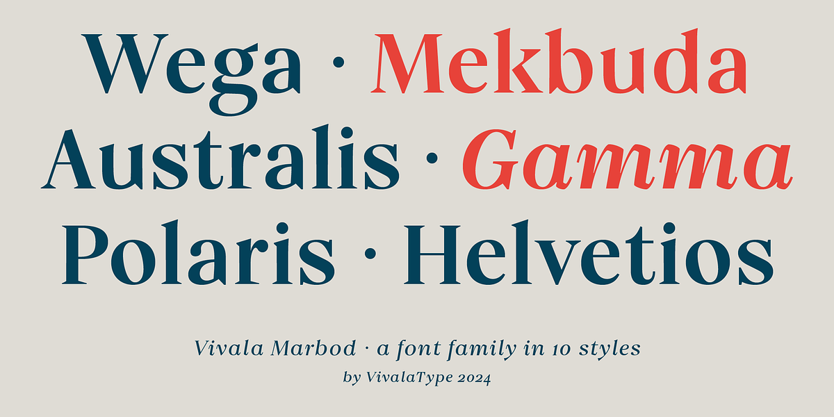 Vivala Marbod, a Serif Font by VivalaType (Photo 8 of 13)
