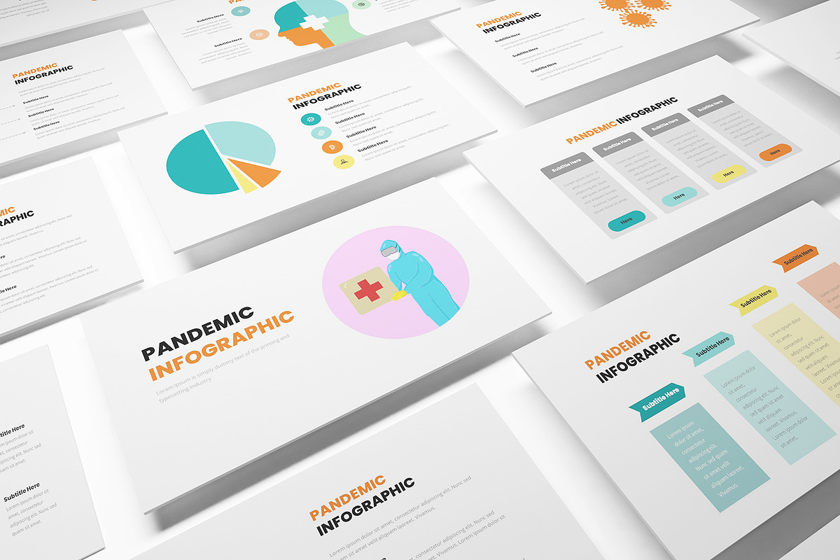 Pandemic Infographic Google Slides, a Presentation Template by Formatika Studio (Photo 5 of 10)