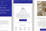 Indigo Kajabi Theme (NEW FOR 2025), a Websites & App Template by Regent Parkette (Thumbnail 7 of 9)