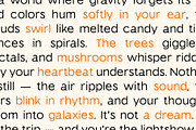 CS Bohemian Drawn, a Sans Serif Font by Craft Supply Co. (Thumbnail 7 of 8)