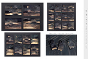 Galaxy & Landscape Modern Bundle, a Background Graphic by by creative paper (Thumbnail 7 of 14)