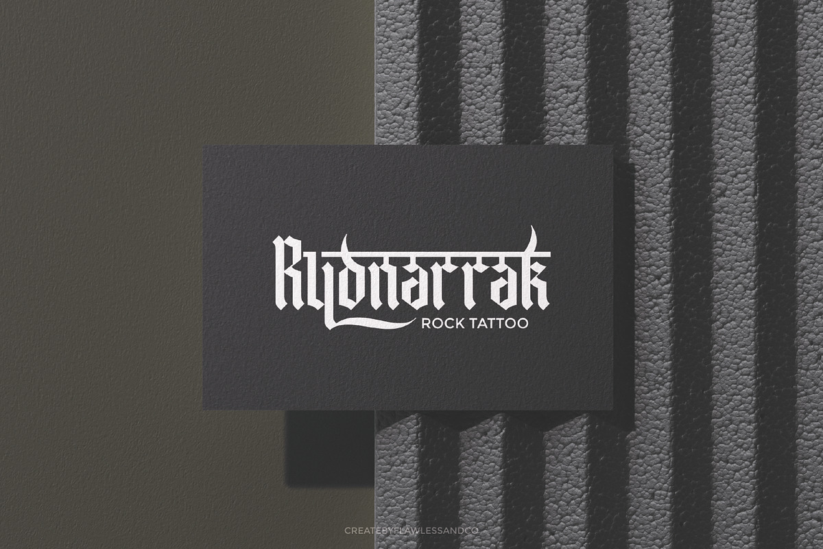 Bhavindra - Hindi Blackletter Font, a Blackletter Font by Flawless And Co (Photo 7 of 10)