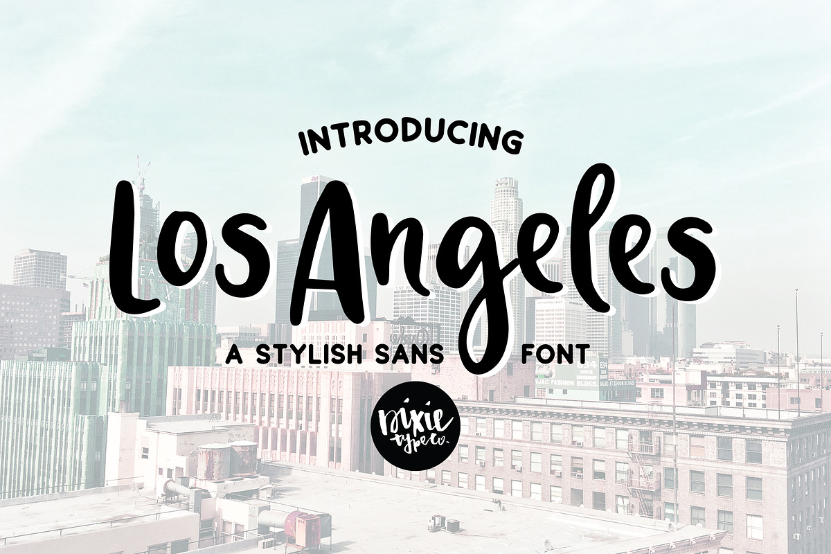 Hand Lettered Font Bundle - 8 Fonts preview 8