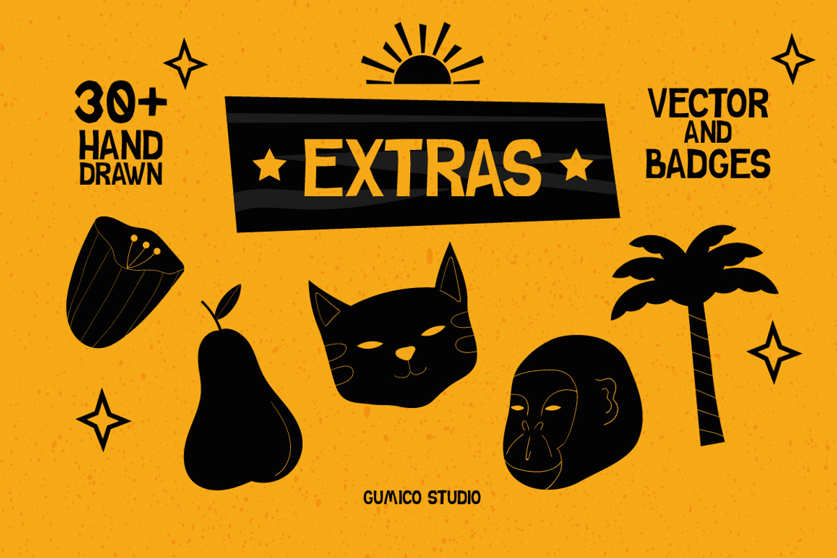 Chimpo Typeface + BONUS preview 4