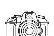 21 Vector EPS Social Media Outline, an Outline Icon by adenpinkstore (Thumbnail 7 of 14)