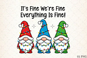 It's Fine We're Fine Everything is F, an Illustration by Libby Wishes (Thumbnail 1 of 6)