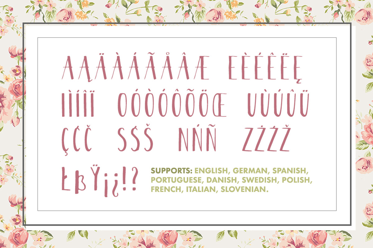 Tinta Negro Font preview 2