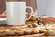 Autumn Mug Mockup Coffee Cup fall2, a Product Mockup by PawMockups (Thumbnail 4 of 10)