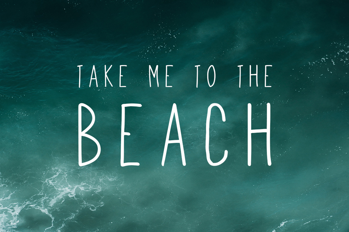 Ramona | A Handwritten Font, a Sans Serif Font by Zone 6 (Photo 9 of 9)