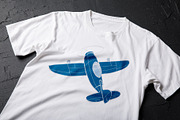 Airplanes. 30 vector patterns, a Pattern Graphic by Alena Stoyko design (Thumbnail 5 of 13)