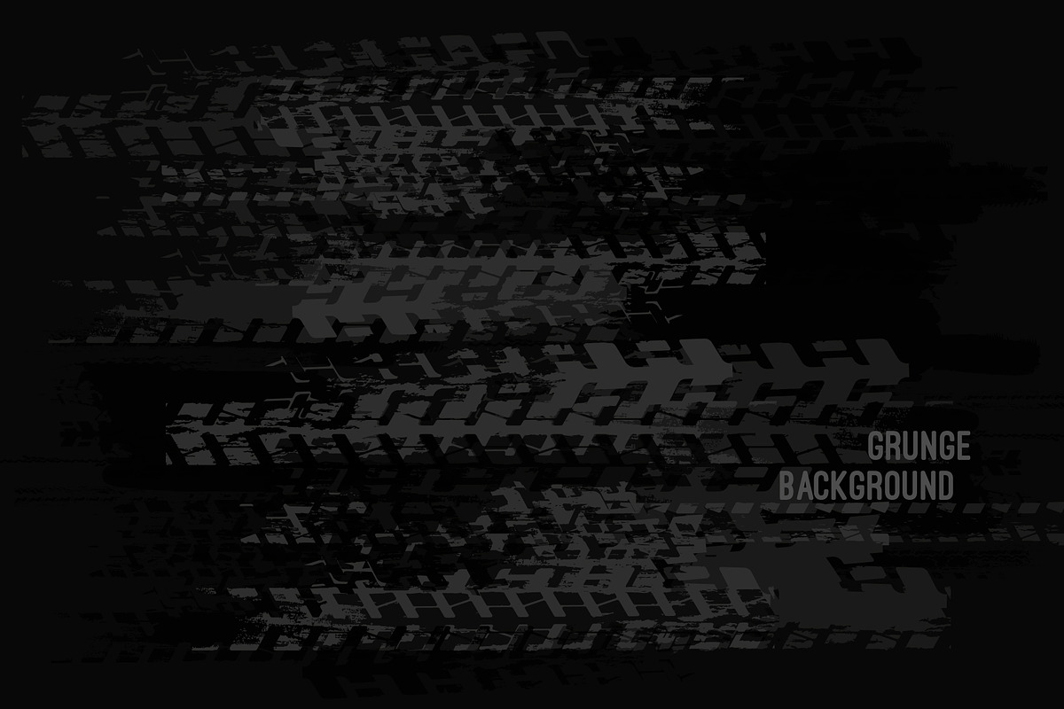 Motorcycle Tire Alphabet, a Texture Illustration by Annyart Design (Photo 11 of 12)
