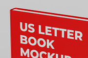 US Letter Book Mockup - 8 views, a Books & Magazine Mockup by Illusiongraphic (Thumbnail 17 of 22)