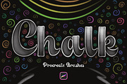 Chalk Procreate Brushes, a Brush Add-On by Andrew Skoch Design (Thumbnail 1 of 9)