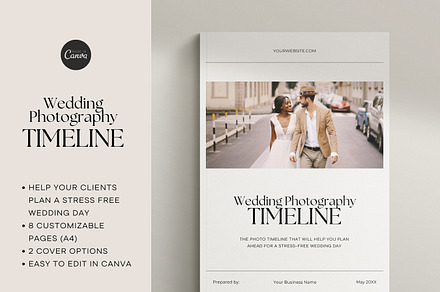 Wedding Photography Timeline