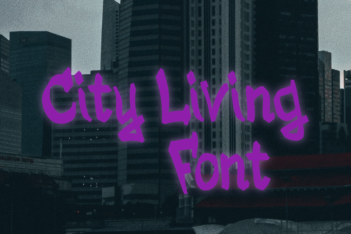 Living City Font, a Handwritten Font by noonsun (Photo 4 of 6)