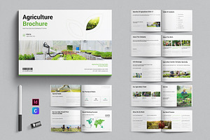 Agriculture Brochure Landscape, a Brochure Template by E-Type