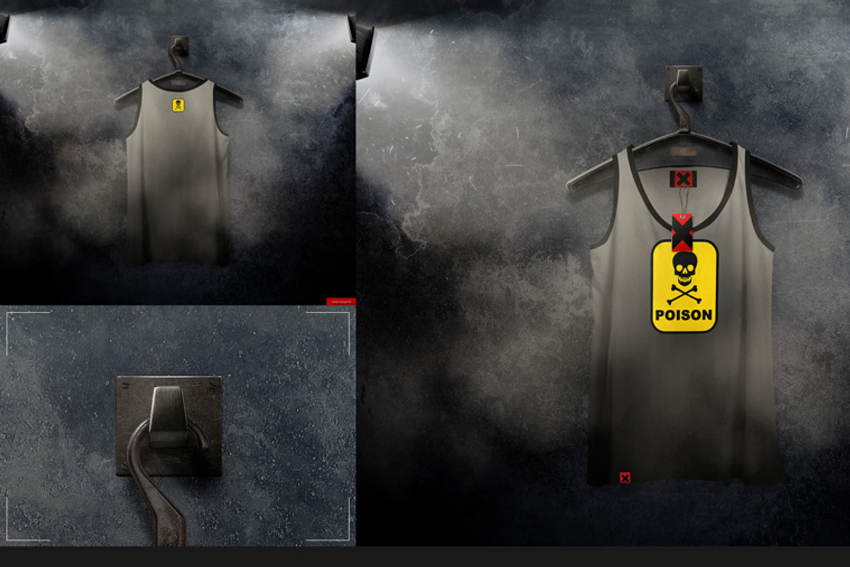 Tank 2nd Type On 5 Stages Mock-up, a Hoody Mockup by Mocca Mockups Store (Photo 18 of 69)