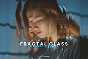 Fractal Glass Photo Effect, a Layer Style Add-On by WudelMbois Studio (Thumbnail 1 of 3)