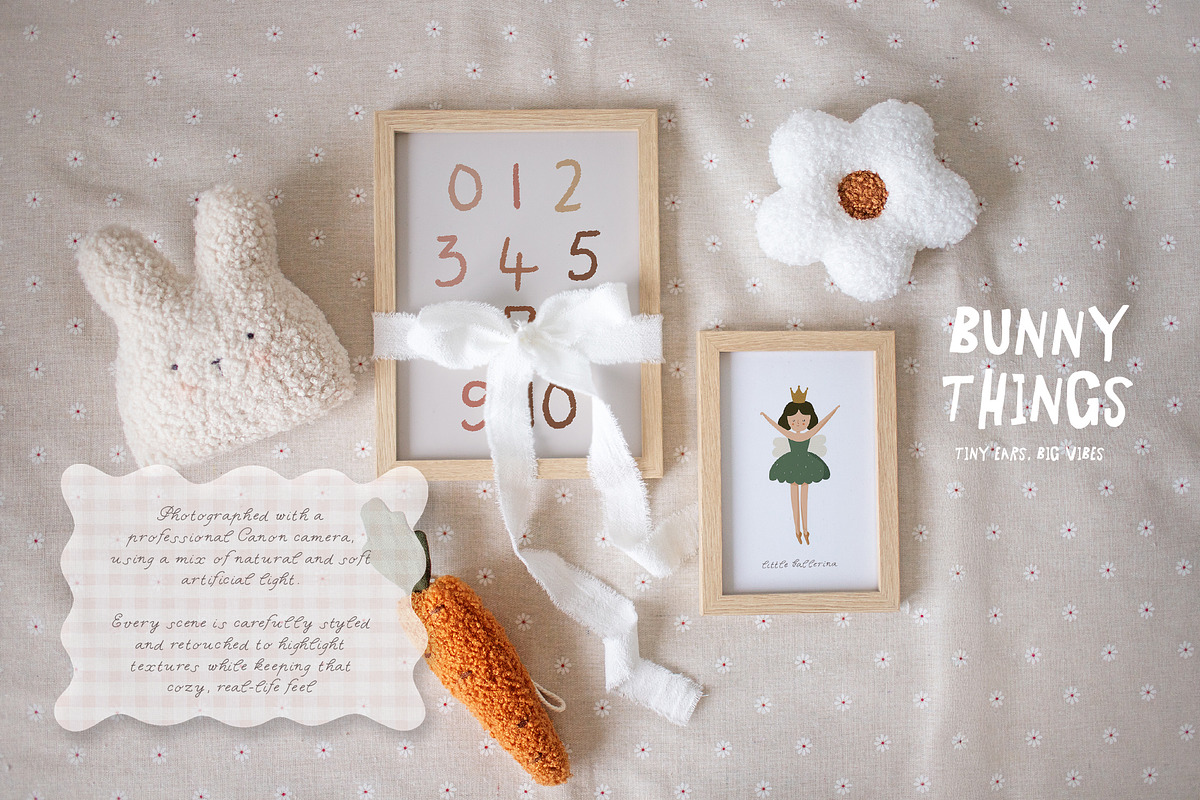 Bunny Things 45 Frame & Card Mockups, a Product Mockup by Muse Mockups (Photo 4 of 16)