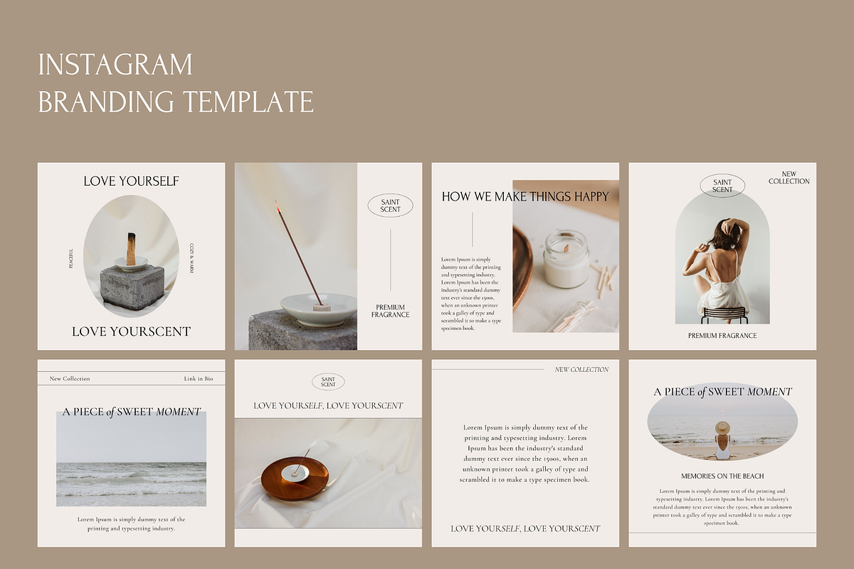 Aesthetic Social Media Post Template, a Social Media Template by Rumiz Design (Photo 4 of 9)
