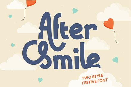 After Smile Festive Two Fonts