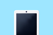 3D White touchscreen tablet PC, an Object Illustration by Abscent (Thumbnail 3 of 3)