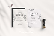 Minimal Sketch Floral Wedding Suite, an Invitation Template by Azka Creative (Thumbnail 7 of 8)