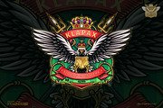 Royal King Bird Logo Template, a Branding & Logo Template by Kongstones_std (Thumbnail 1 of 6)