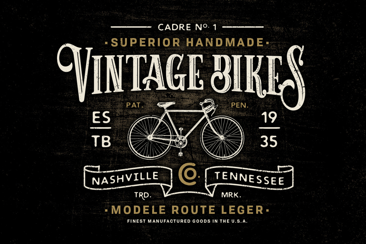 10 Vintage Victorian Badges, a Branding & Logo Template by Chad Alan Steinborn (Photo 3 of 8)