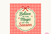 Christmas Quote PNG Bundle, an Illustration by CreationArt (Thumbnail 2 of 20)