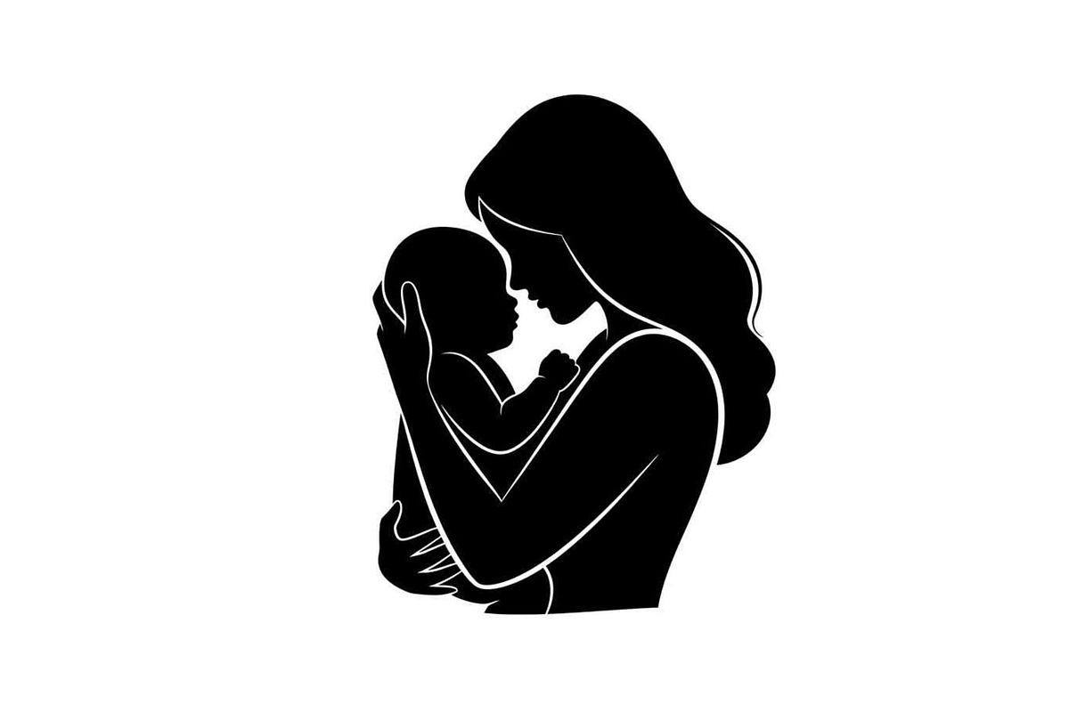 50 Mother and Baby Love Silhouette S, an Illustration by Designs_River (Photo 20 of 51)