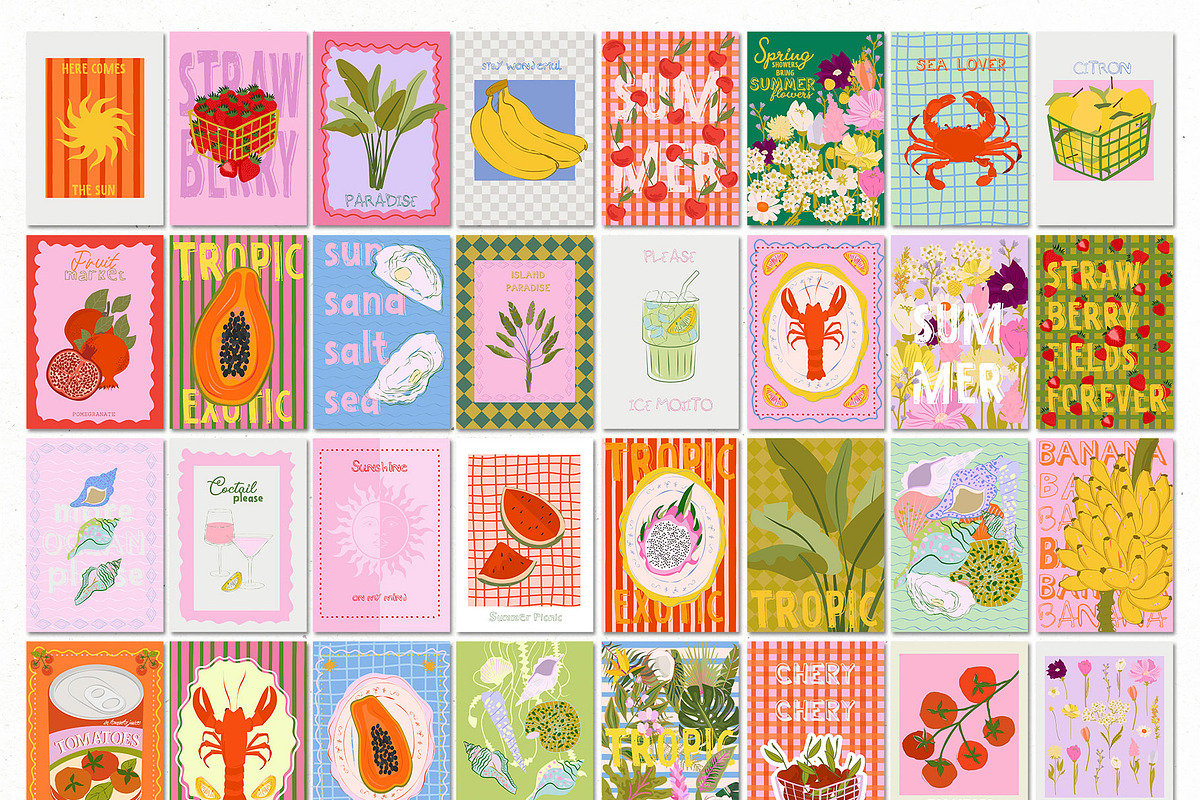8 in 1: Premium Poster Bundle, a Background Graphic by Mio Buono (Photo 23 of 68)