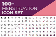 100+ Menstruation / Period Icon Set, an Outline Icon by RCDesigns (Thumbnail 2 of 5)