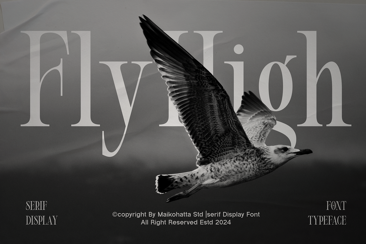 Roligh - Classic Serif Typeface, a Serif Font by MaikoHatta (Photo 6 of 9)