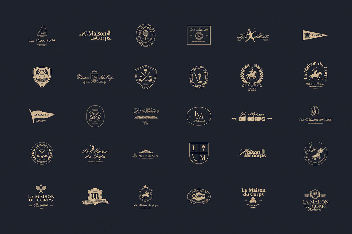 Retro Athletic Logo Kit - EPS, PSD, a Branding & Logo Template by Orca Design (Photo 2 of 13)