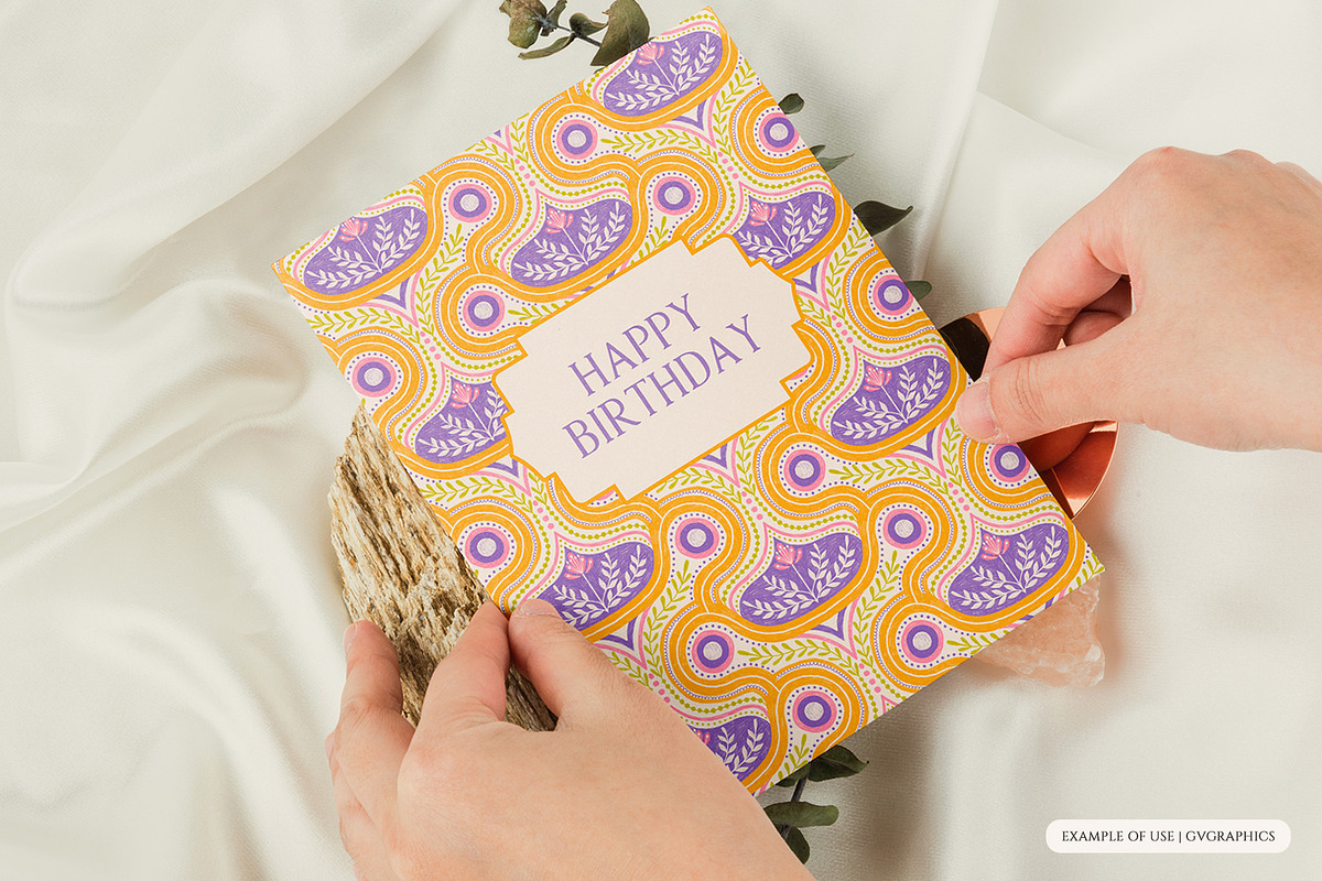 Felicity | Seamless Patterns, a Pattern Graphic by GVGraphics (Photo 2 of 20)