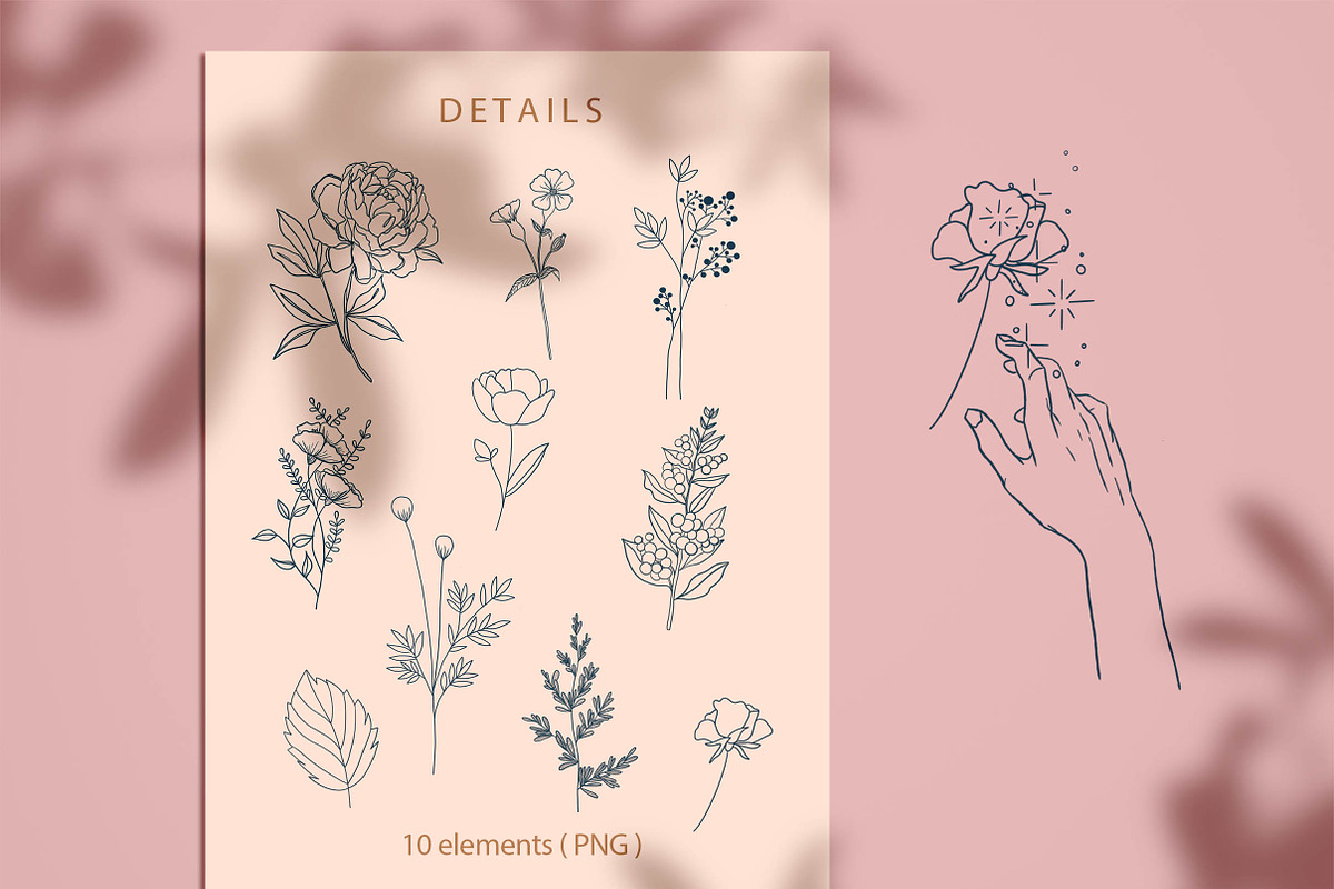Hands+Graphic line art illustration, an Illustration by digital_essence (Photo 6 of 7)