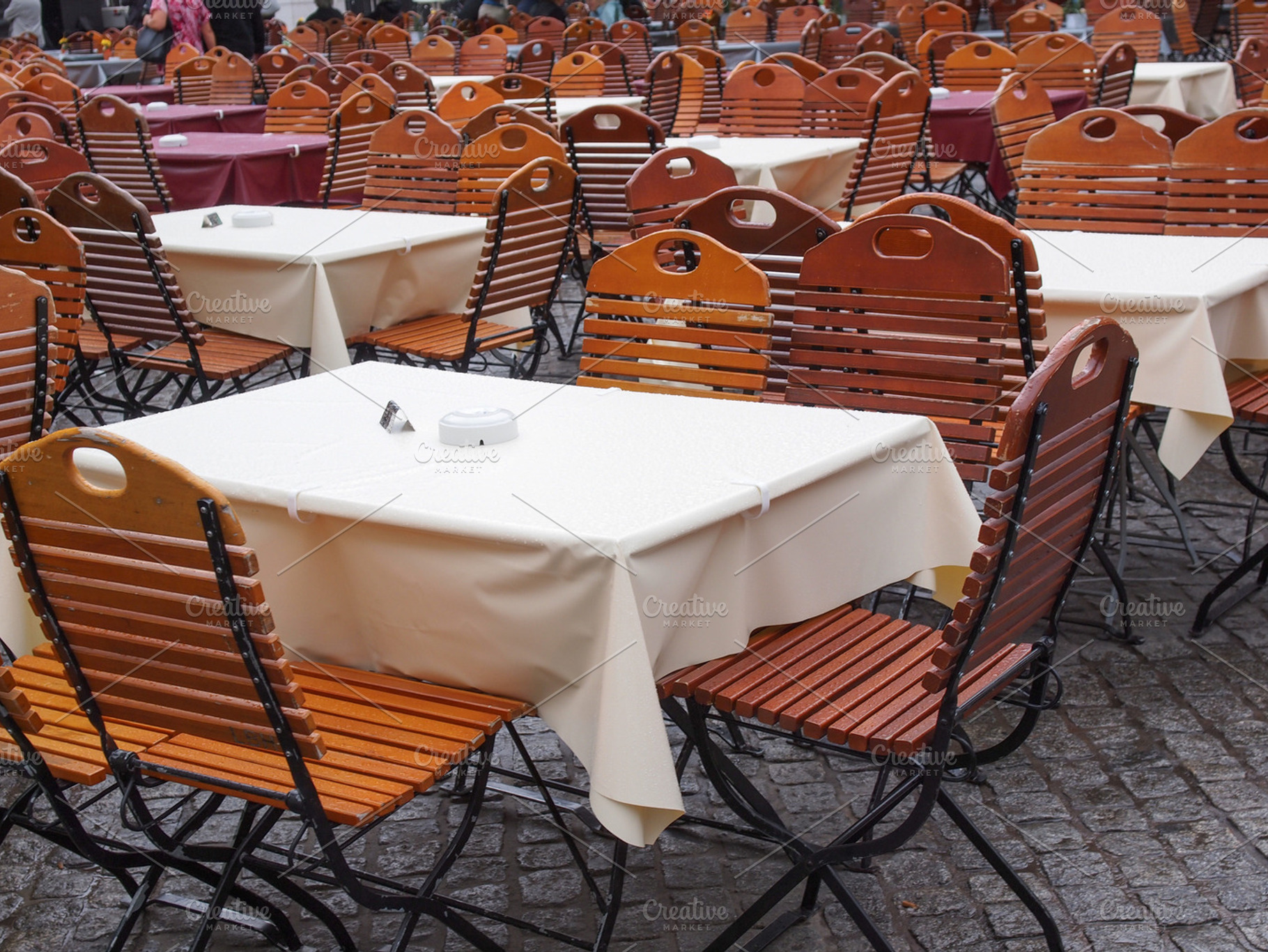 Bar tables featuring alfresco, bar, and dehors