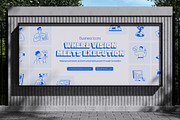 Business Icons Bundle, an Outline Icon by Vectors Market (Thumbnail 4 of 9)